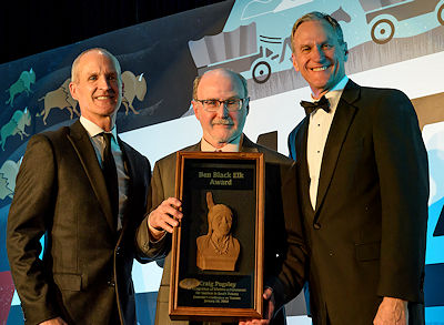 Photo of Jim Hagen, Craig Pugsley and Governor Dennis Daugaard