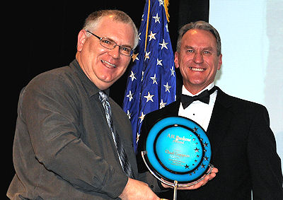 Photo of Governor Daugaard and Chad Coppess