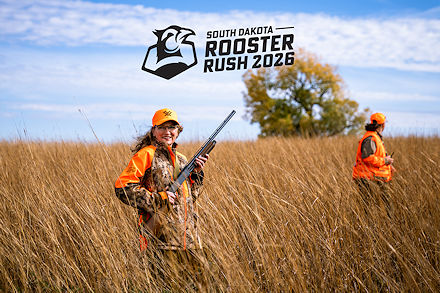 Pheasant hunters in field for South Dakota Rooster Rush 2026