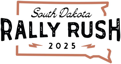 South Dakota Rally Rush 2025 logo with no background