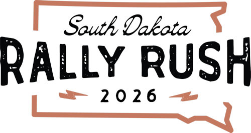 South Dakota Rally Rush 2026 logo with no background