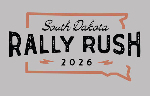 South Dakota Rally Rush 2026 window cling