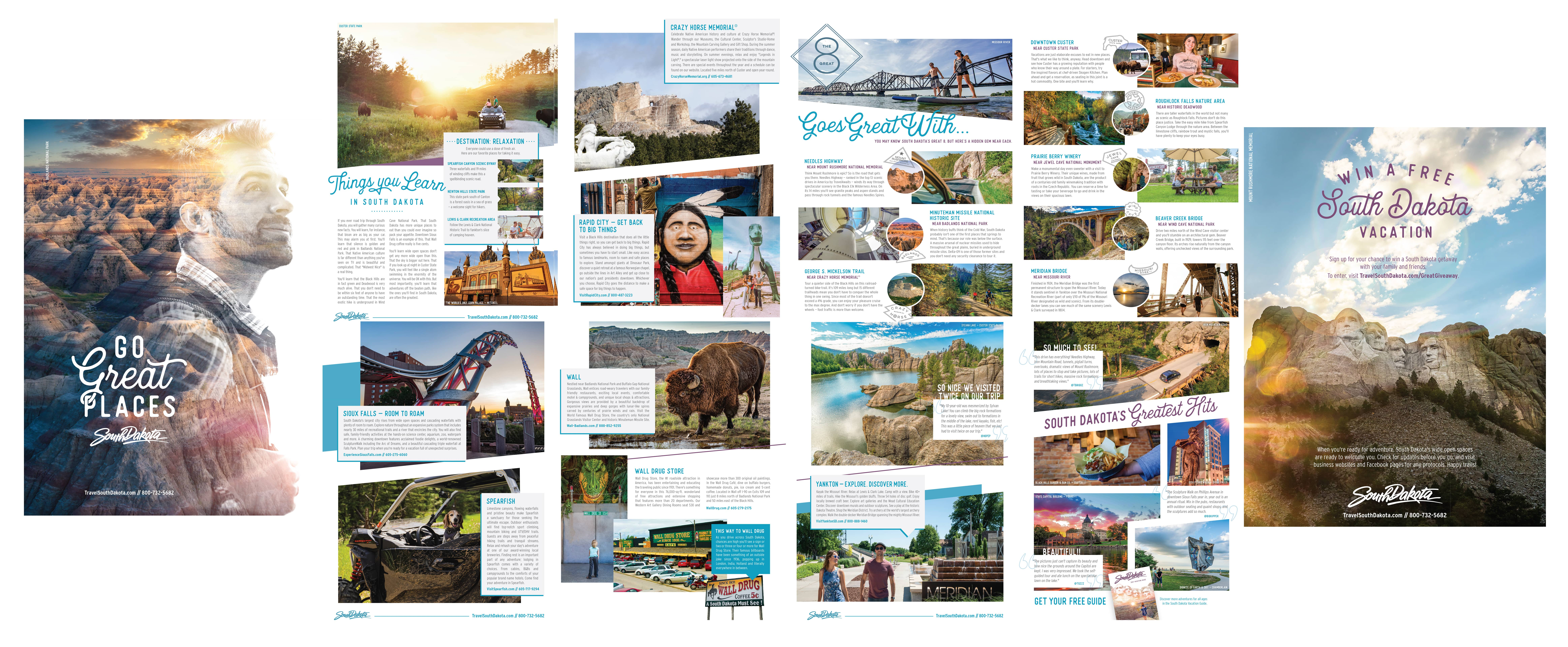 Advertising Campaign  Official North Dakota Travel & Tourism Guide