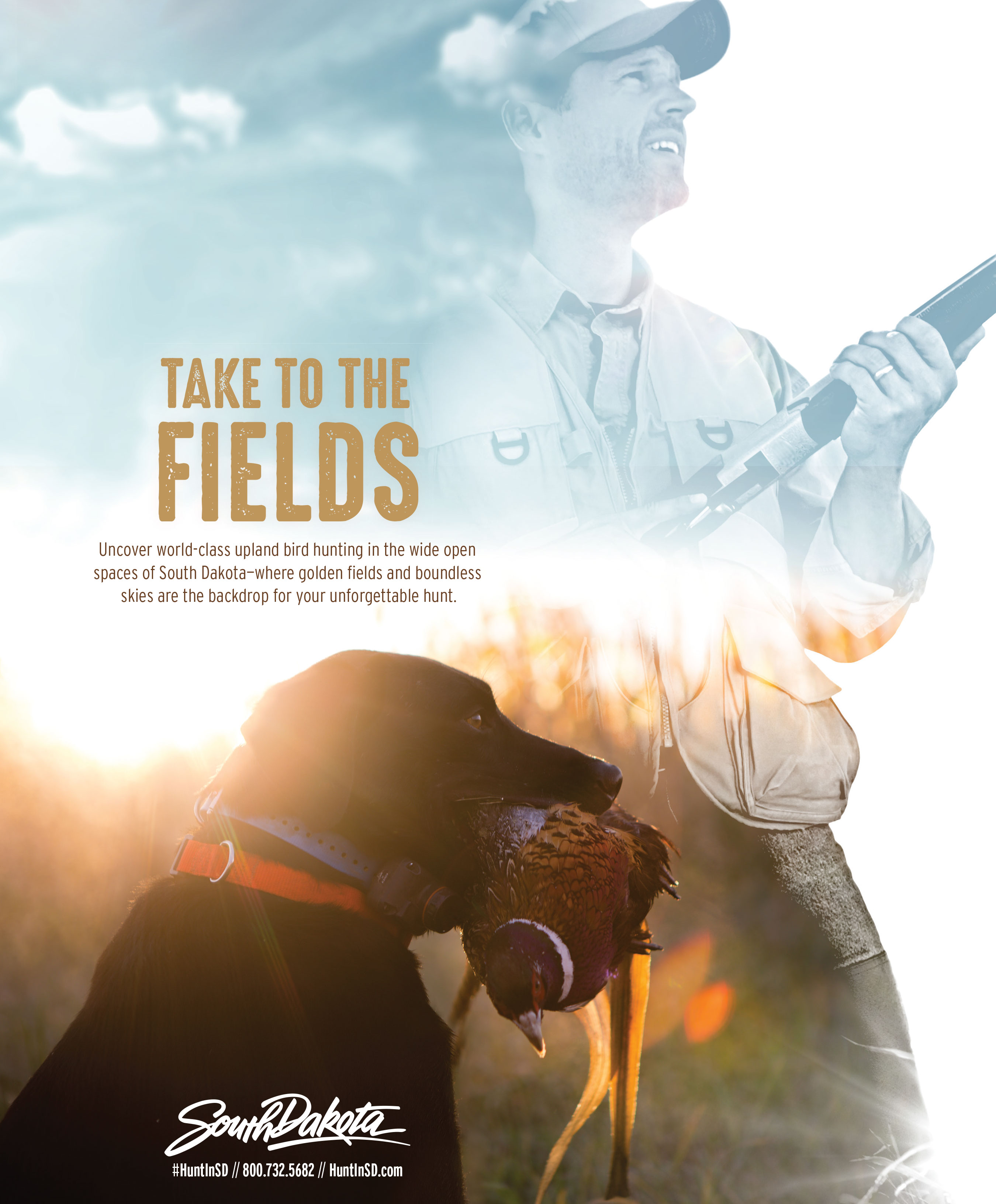 Pheasants Forever and Quail Forever South Dakota Tourism Evergreen 2019 Full Page