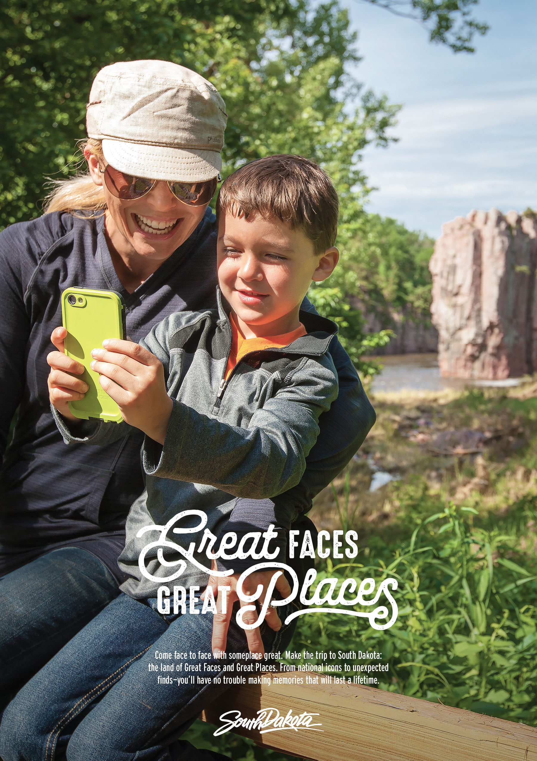 South Dakota Tourism 2019 Programmatic Mailer Creative Example