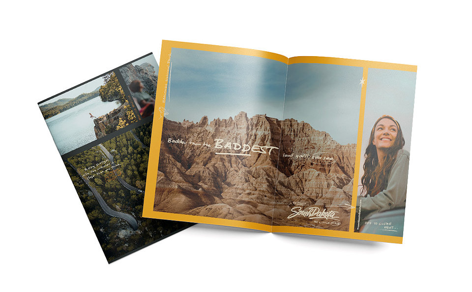 Travel South Dakota 2023 Peak Magazine Ad