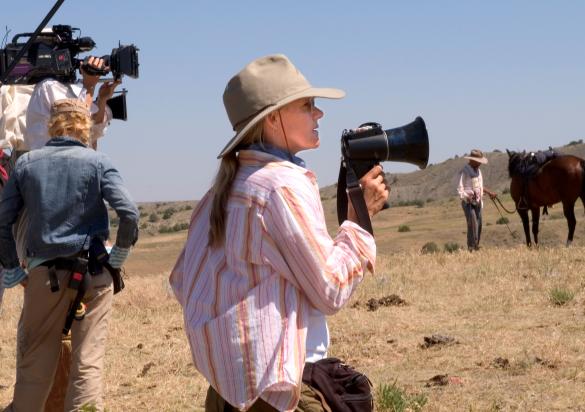 Film crew in South Dakota