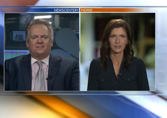 Gov. Noem on NewsCenter1 during NTTW