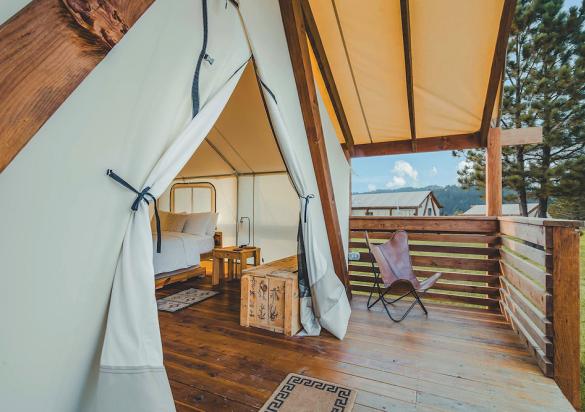 Glamping in South Dakota