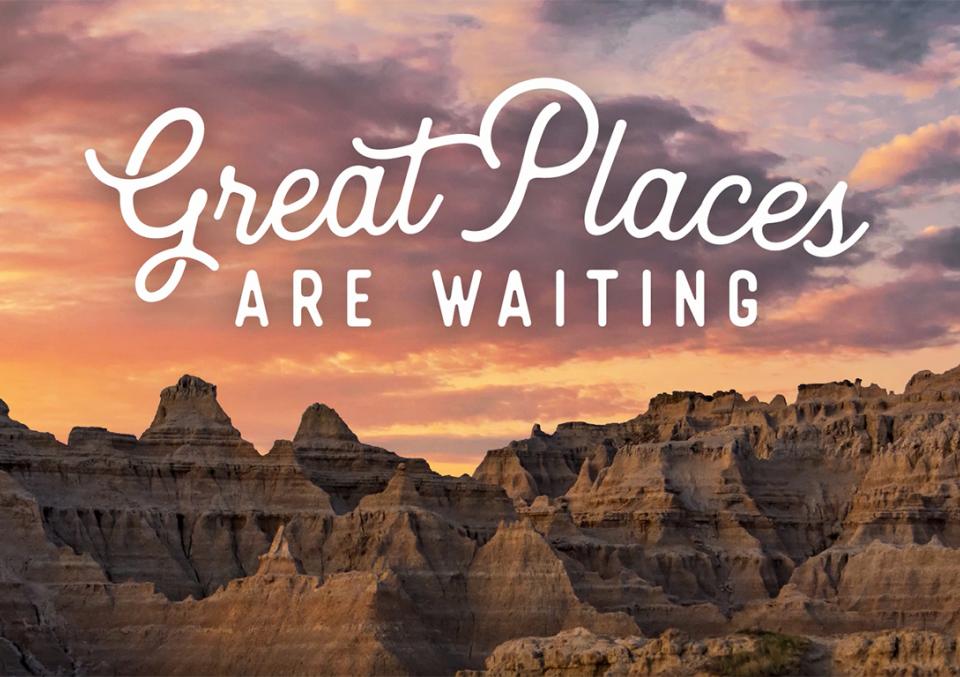 Great Places are Waiting Campaign lockup
