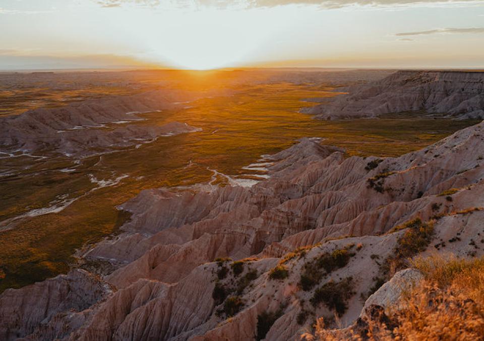 2025 Highlights, photo of Badlands scenery